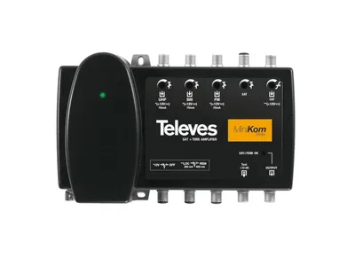 AMP MINIKON MATV 4E/1S  FM-V-U-U